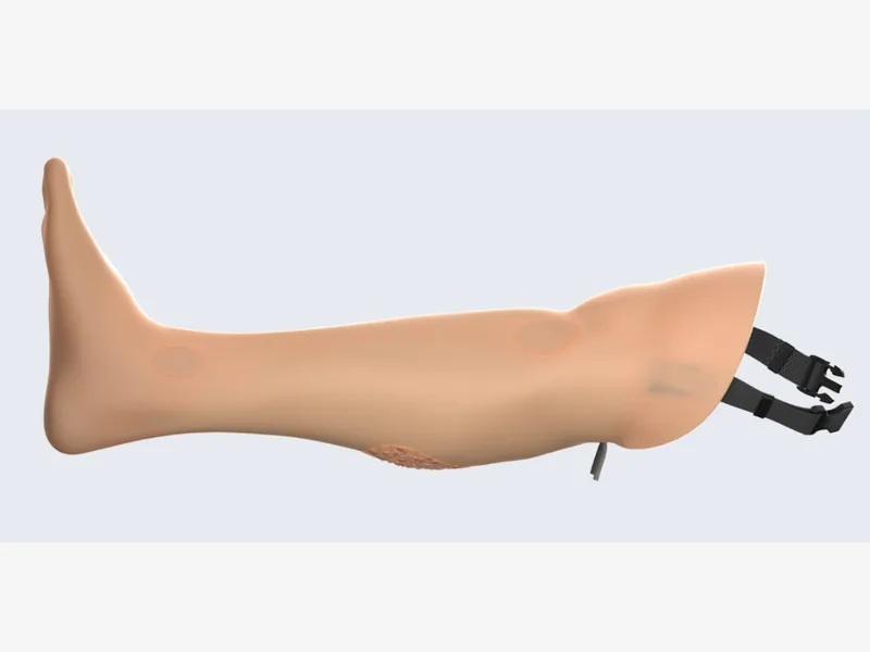 Wearable Tibial Intraosseous (IO) Access Trainer